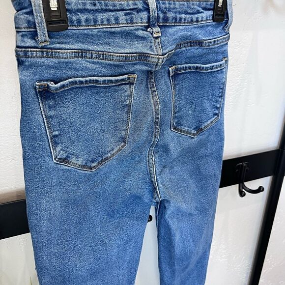 Fashion Nova high waist ripped skinny jeans size 5 - Picture 5 of 15